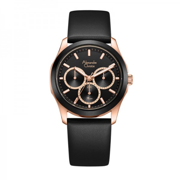 Alexandre Christie AC 2968 Rosegold Black BFLRGBA